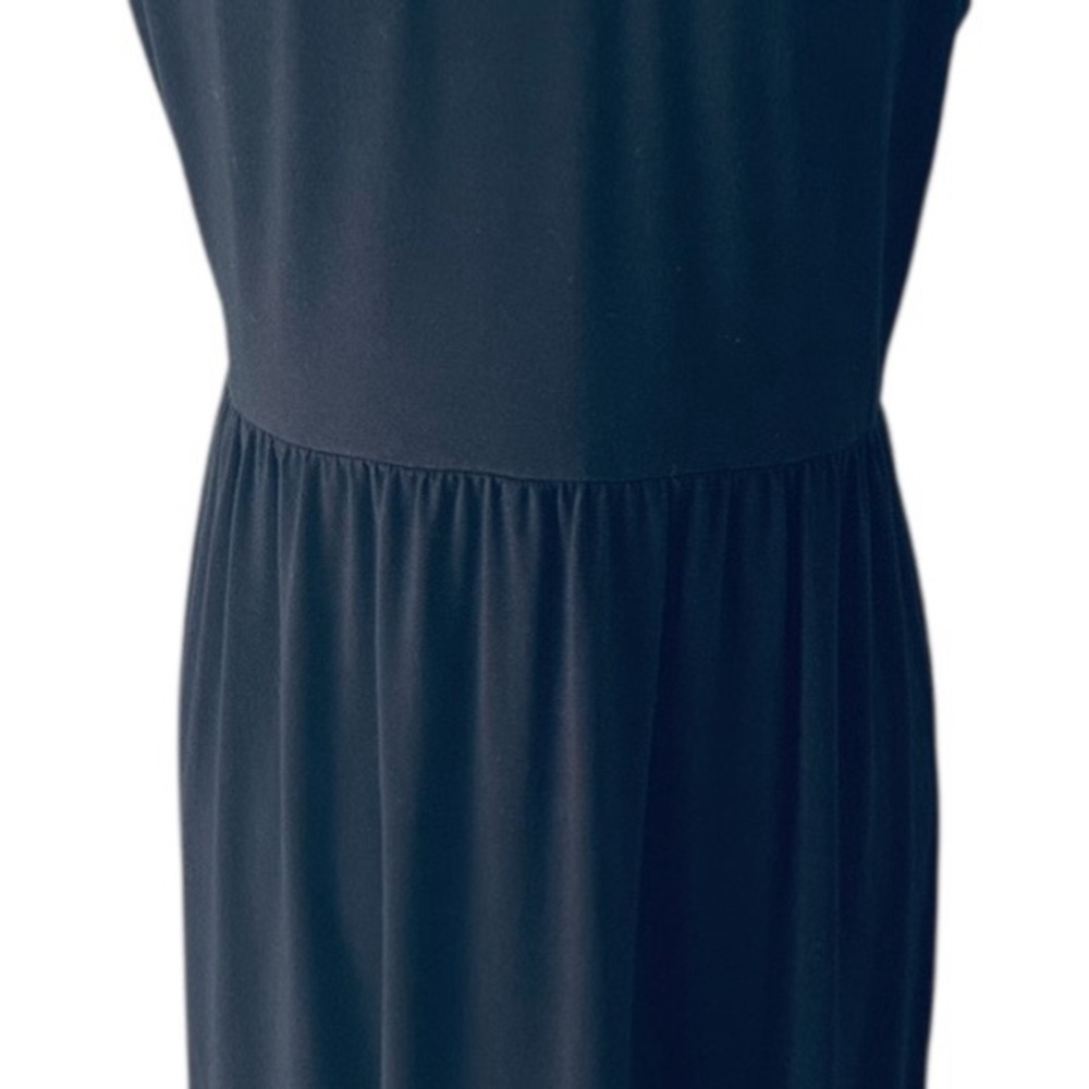 J. Jill Black Midi Sundress with V-Neck - Picture 5 of 8